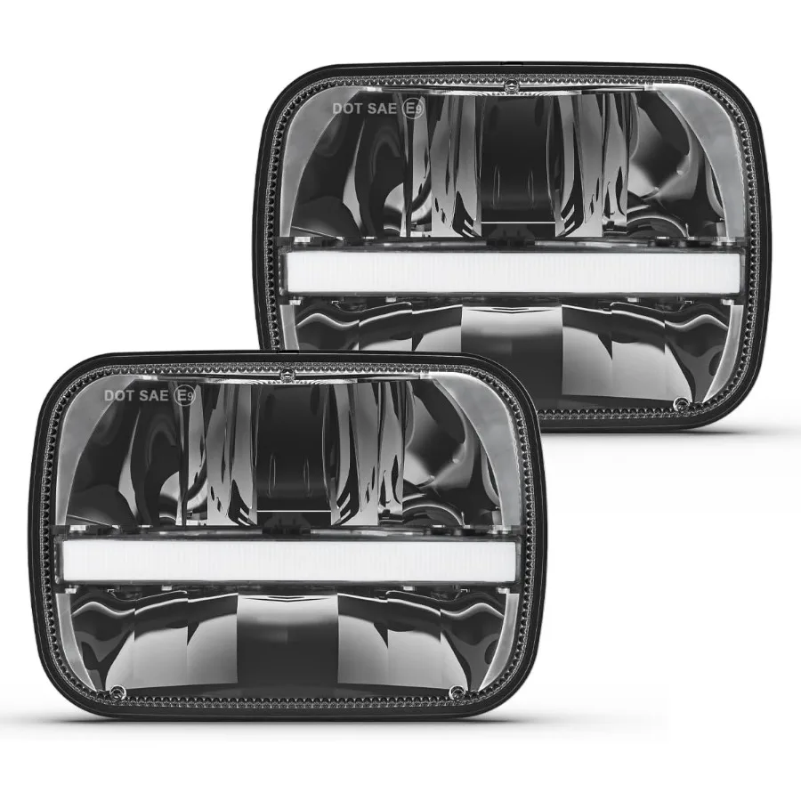 2PCS 105W 7X6 Led H…