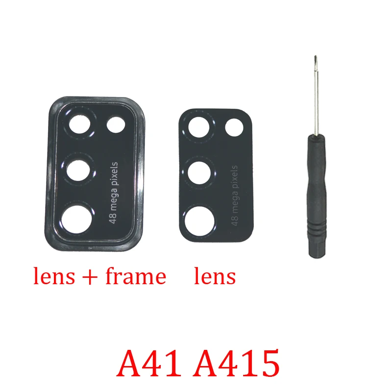 

Pop Back Camera Glass Lens For Samsung Galaxy A41 A415F Phone Rear Camera Protection Lens Holder Replacement Part + Tools