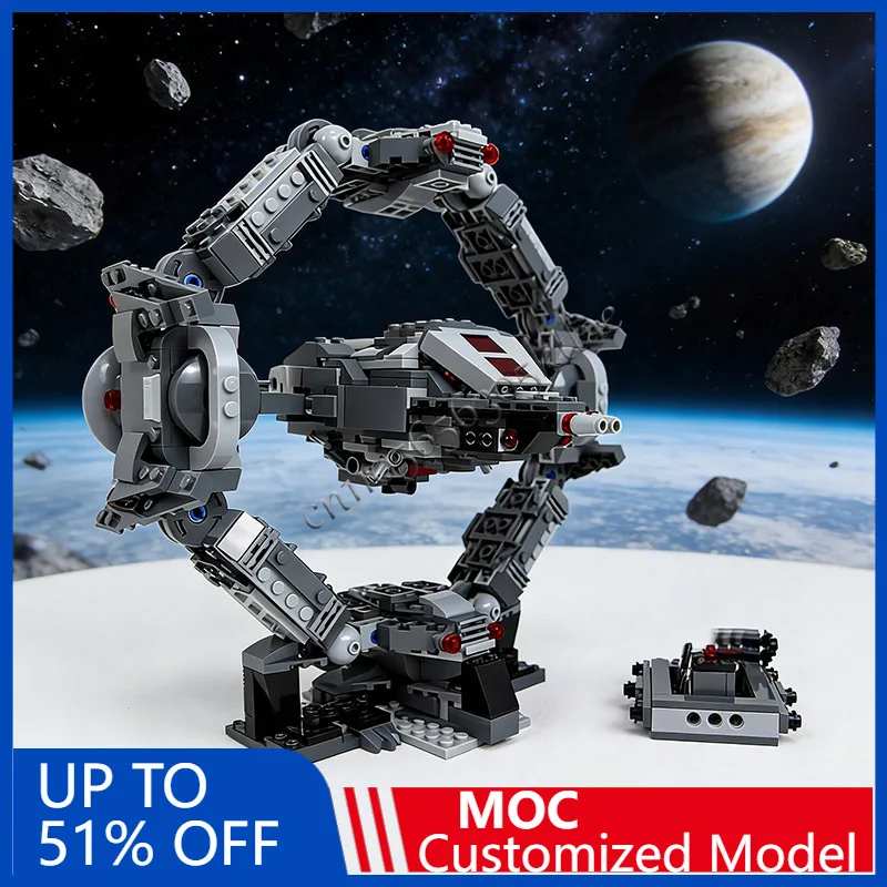 808 Uds tecnología MOC miniatura de bloques de construcción primer orden ritmo transporte niños educación Diy montaje juguete regalos de cumpleaños