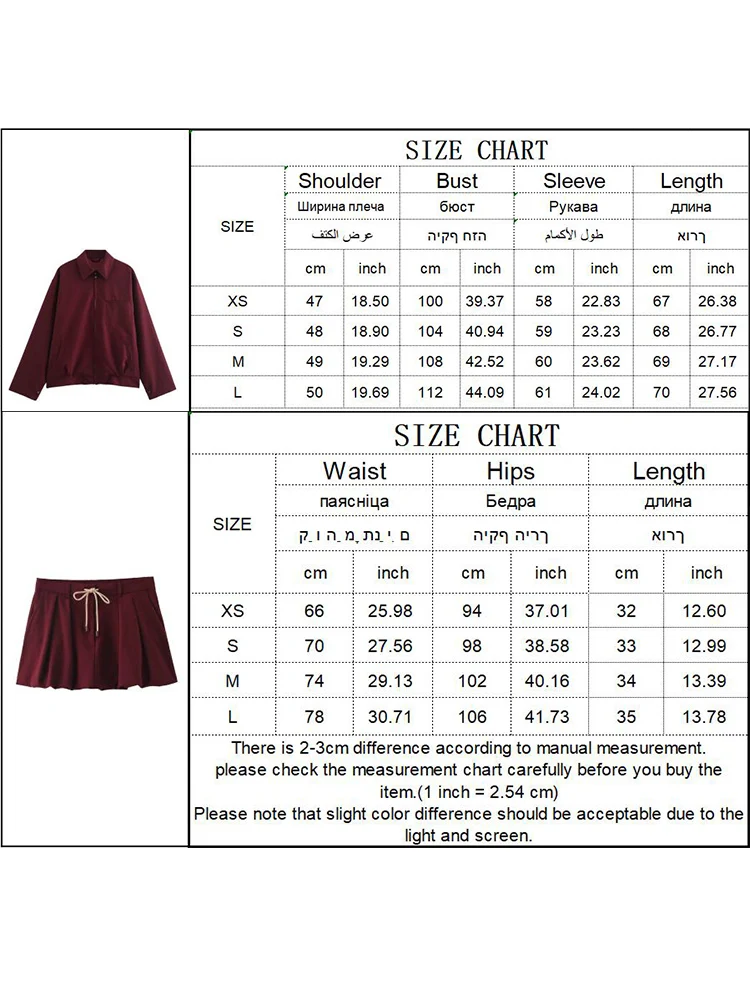 TRAF Autumn Women Zipper Bomber Jackets Coats 2024 Fashion Long Sleeve Jacket Motorcycle Outwear Casual Tops