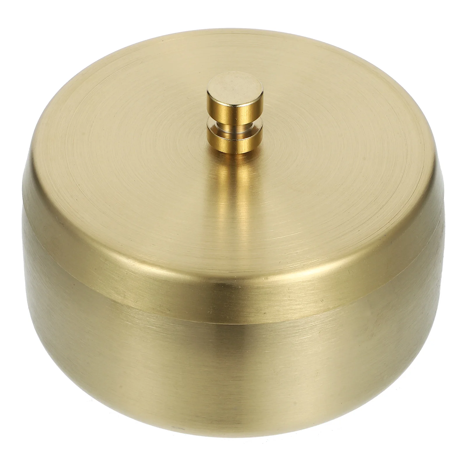 

1pc Windproof Ashtray Stainless Steel Weather Resistant for Outdoor Home Use Easy Assembly Modern Stylish Decoration Desktop