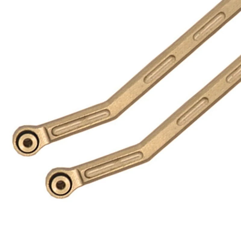 8Pcs Brass High Clearance Chassis Link Set Link Rod Linkage For Axial AX24 1/24 RC Crawler Car Upgrade Parts