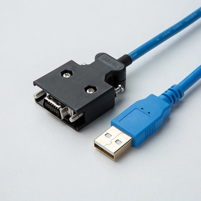 USB-JZSP-CMS02 Debugging Cable for Yaskawa SGDM DS DH Servo Drive Communication Cable High Quality Data Transfer Wire