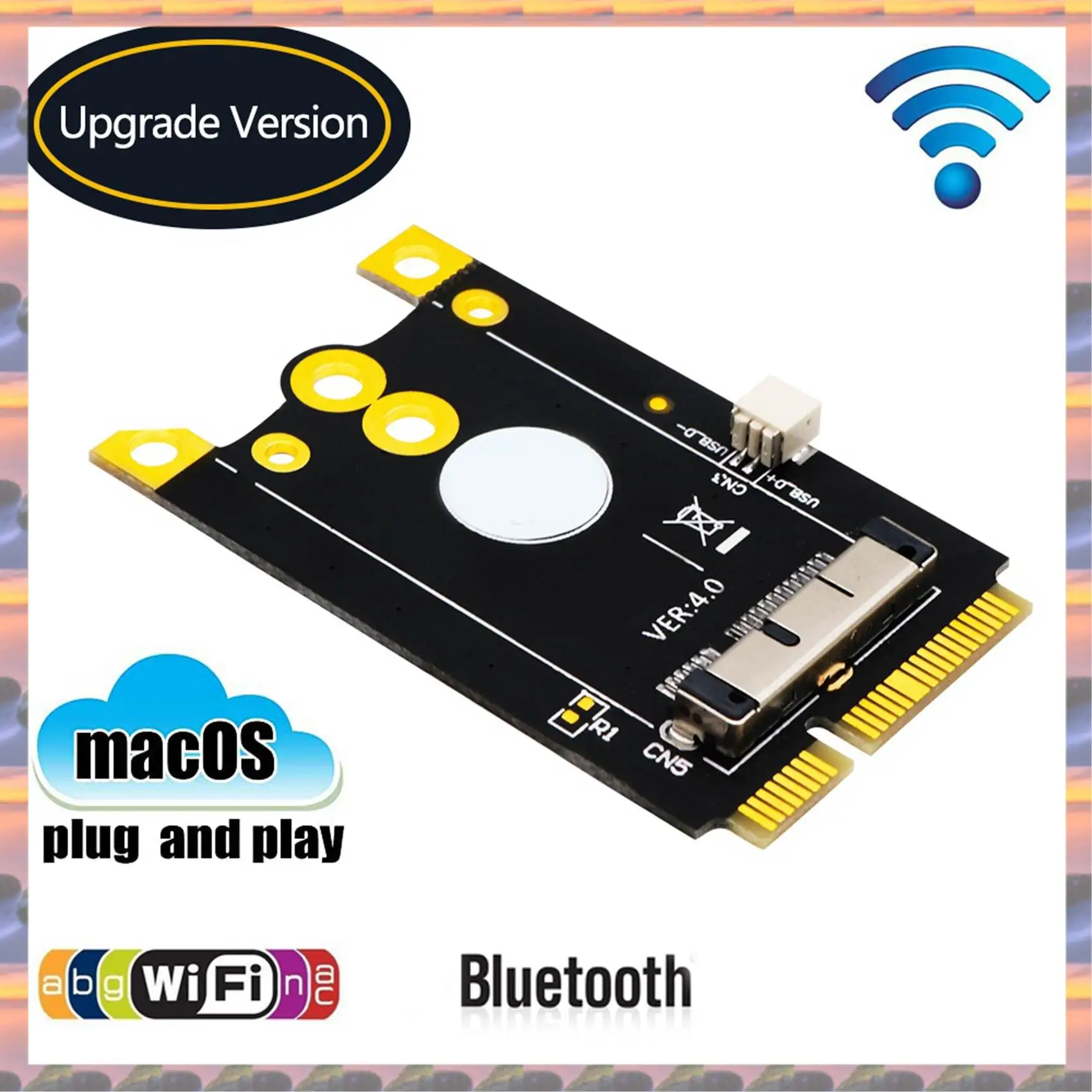 (Flash Sale) 2X Upgrade Version Mini Pcie (Mpcie) Converter Adapter Board 12+6 Pins Wifi Card To Mini PCI-E For Broadcom BCM9436