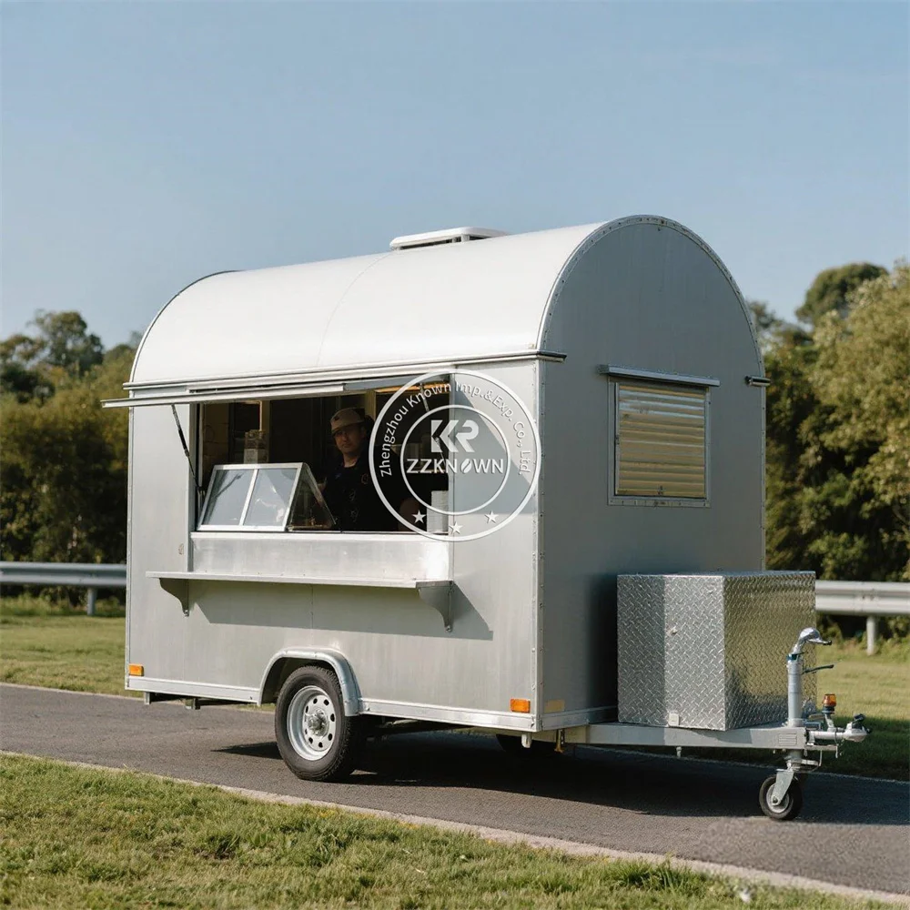 

Customizable Food Truck Mobile Concession Food Trailer Concession Food Truck With Full Kitchen Equipments