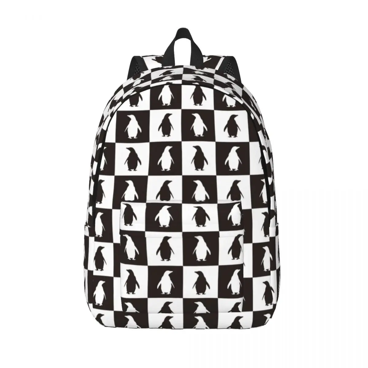 

Cute Penguin Animal Backpack for Boy Girl Kids Student School Bookbag Black And White Daypack Preschool Kindergarten Bag Outdoor