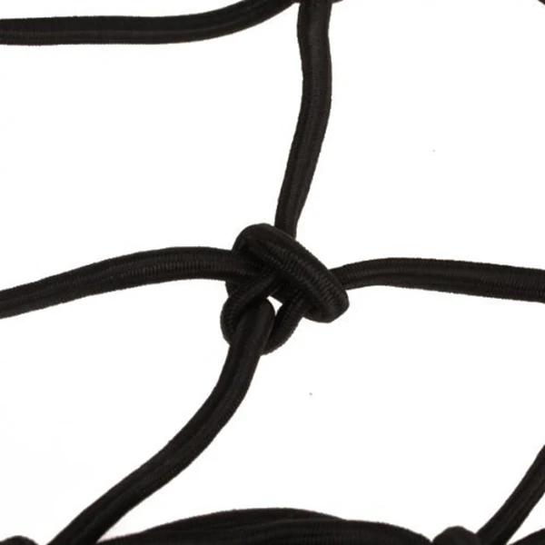 28x28 سنتيمتر الأسود دراجة نارية شبكة حقيبة بنجي صافي البضائع الناقل 6 السنانير المعدنية دراجة تخزين الأمتعة دراجة نارية صافي