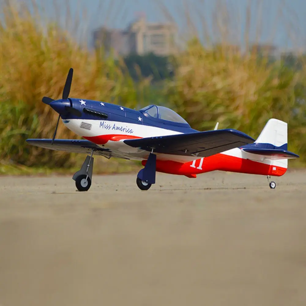 HOOKLL P51 Miss America 1200mm Wingspan EPO RC Airplane Warbird Fighter KIT/PNP