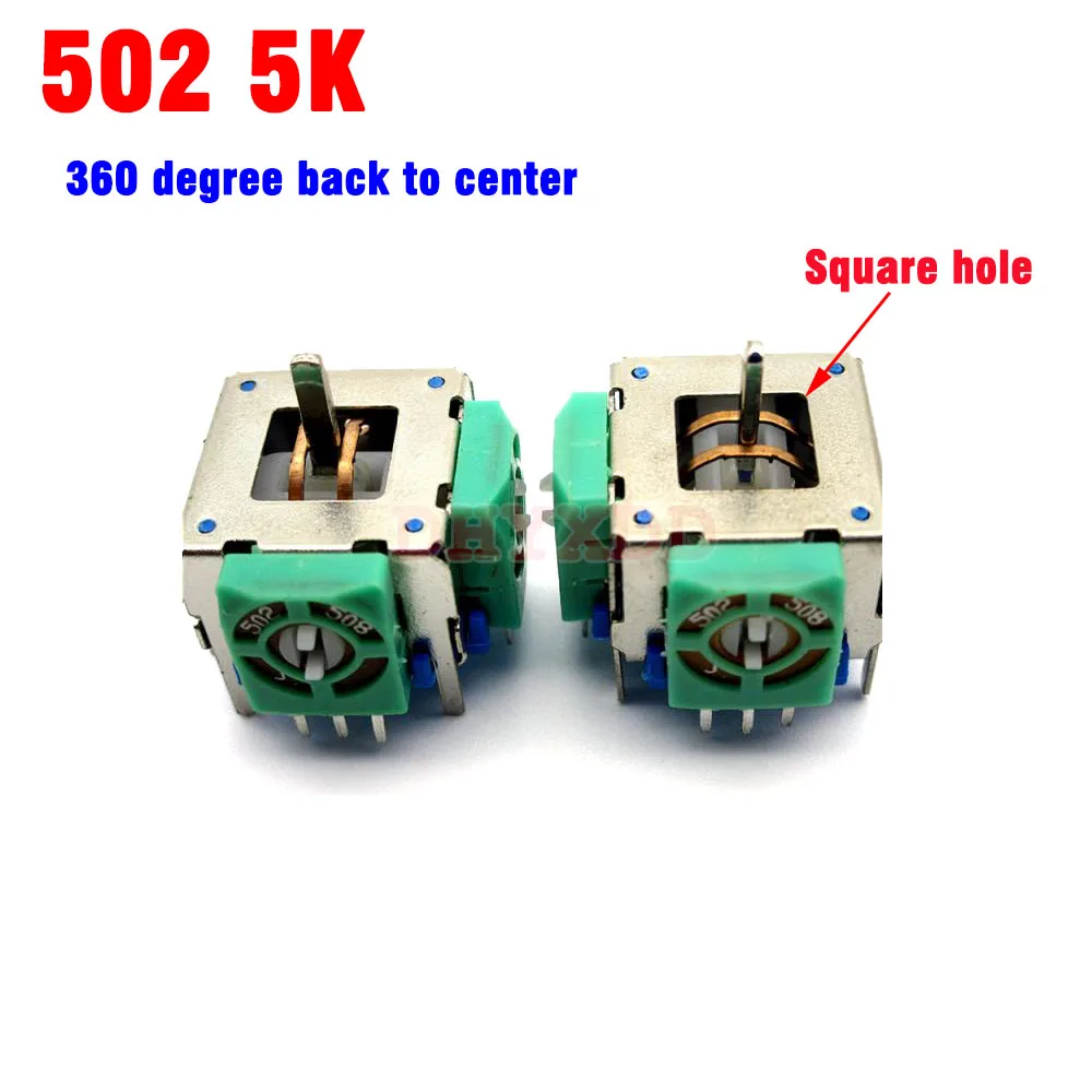 

10X Rocker Potentiometer Centering Potential Device 5KB High Precision Automatic Reset Before and After Pushing FR RC Aircraft