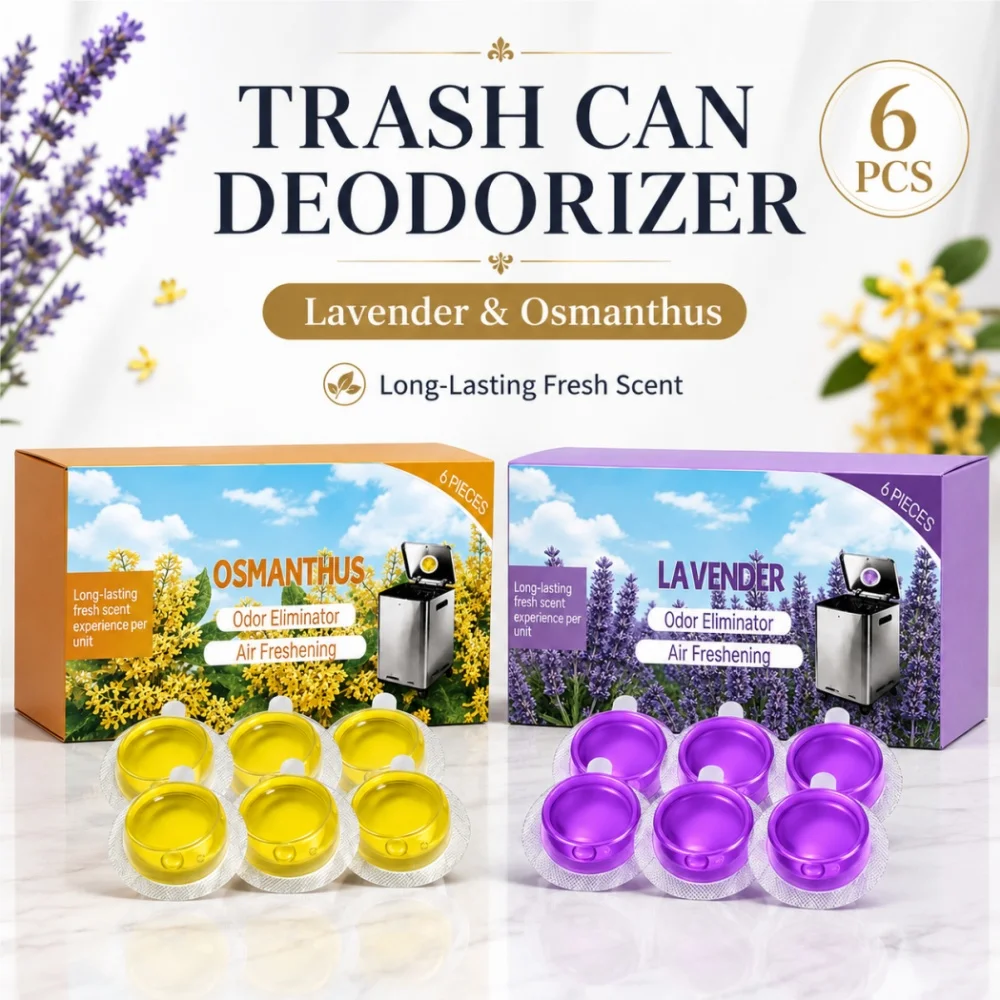 Trash Can Deodorizer Sticker Long Lasting Air Freshener Pad Self Adhesive Odor Eliminator for Closet Bathroom Kitchen