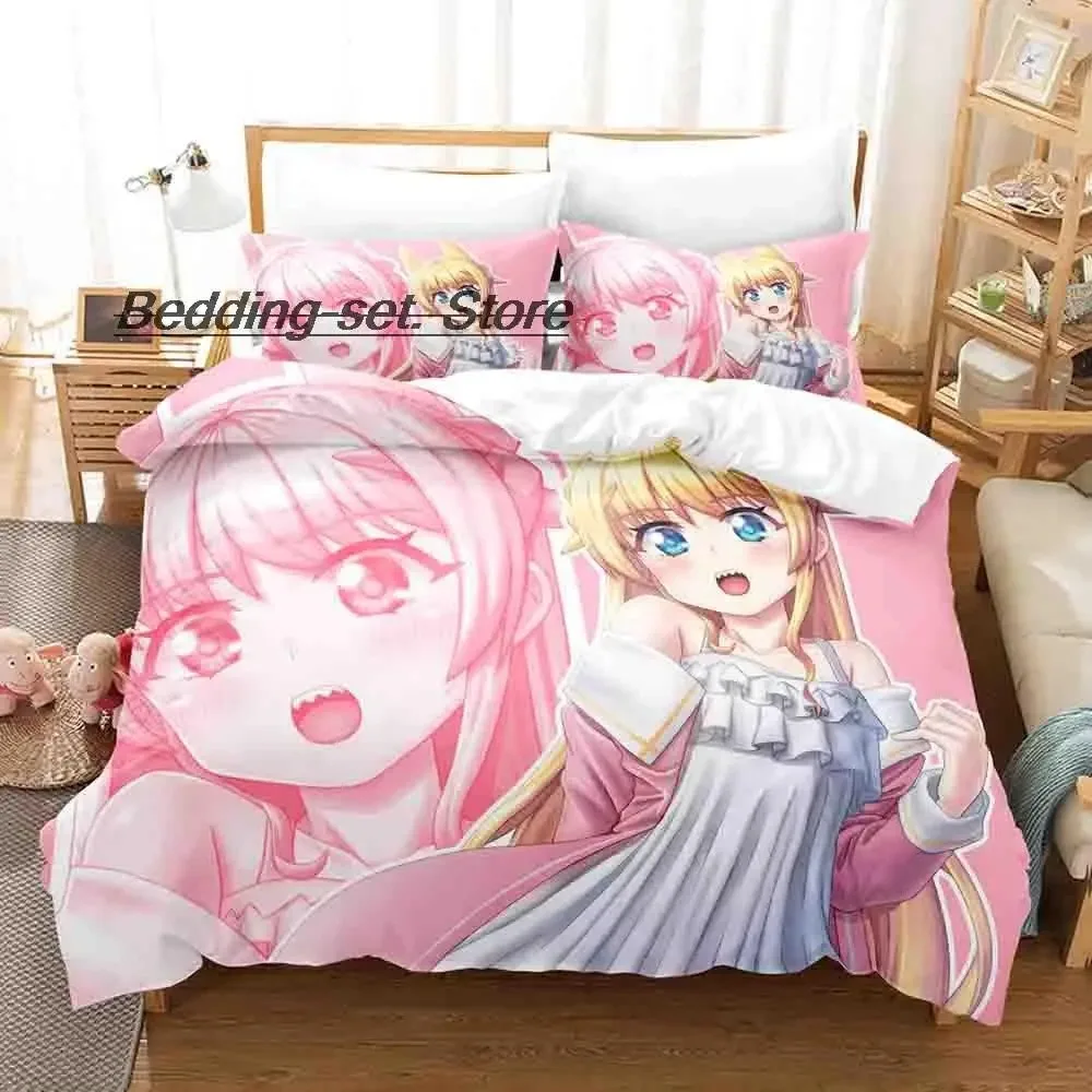 

2014 Fantasy Bishoujo Bedding Set Single Twin Full Queen King Size Bed Set Teenager Bedroom Duvetcover Sets Anime Bed Sheet Set