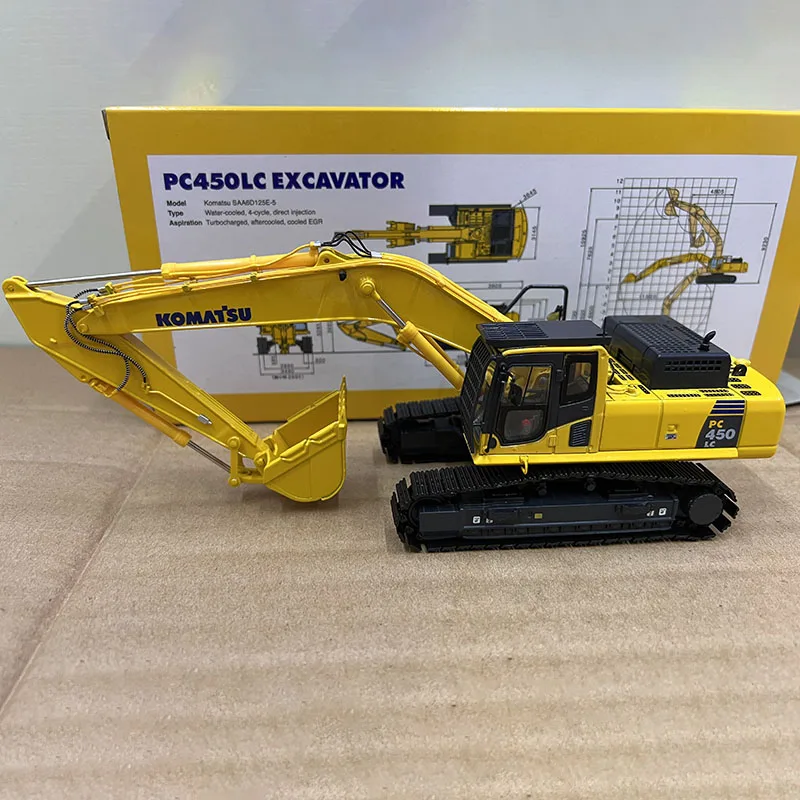 1:50 Scale KOMATSU PC450LC-8 Excavator Alloy Engineering Vehicle Model