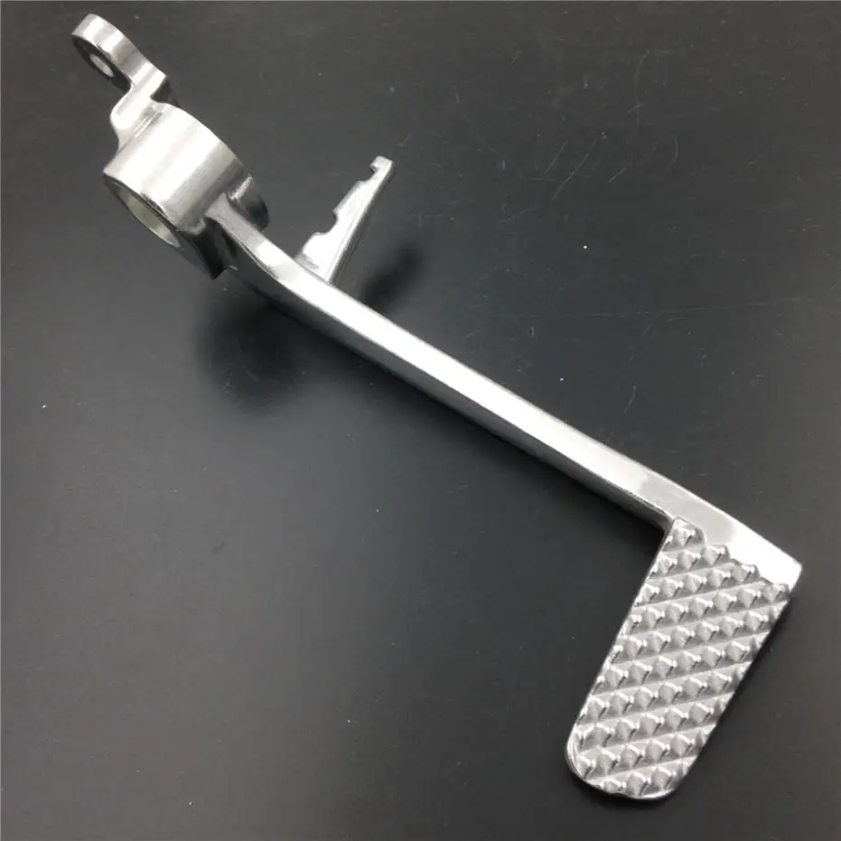 For 2006-2015 Yamaha YZF R6 YZF-R6 yzfr6 2007 08 09 10 11 12 Folding Brake Pedal Rear Foot Lever Motorcycle Parts Black / Silver