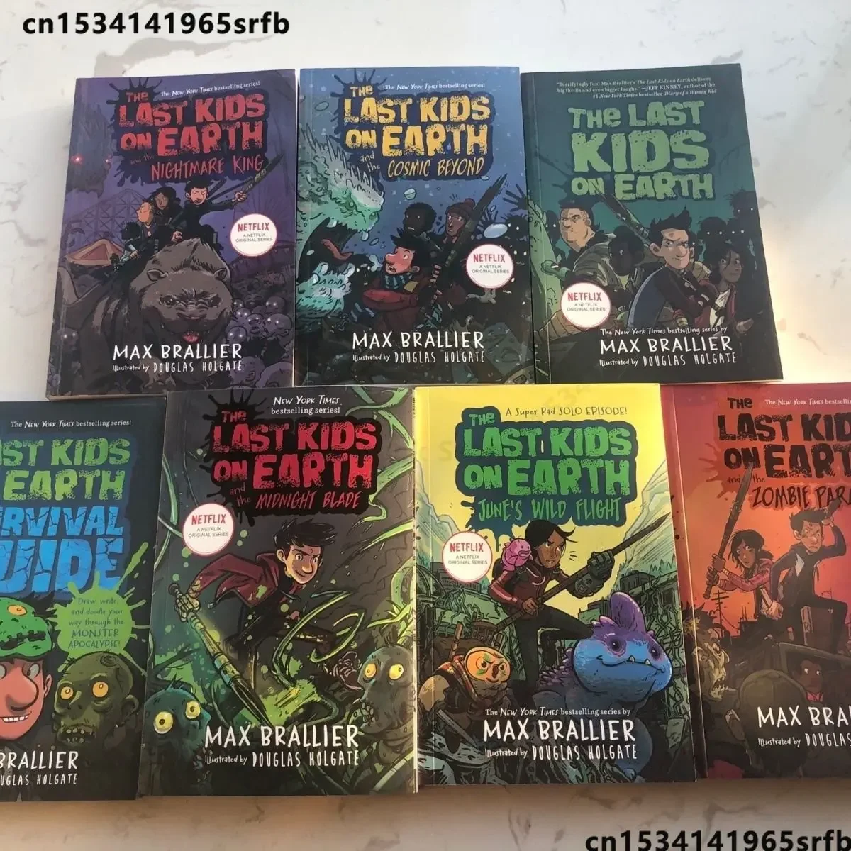 

The Last Kids on Earth 7 Volumes of Fantasy Adventure Novels in English Books for Kids