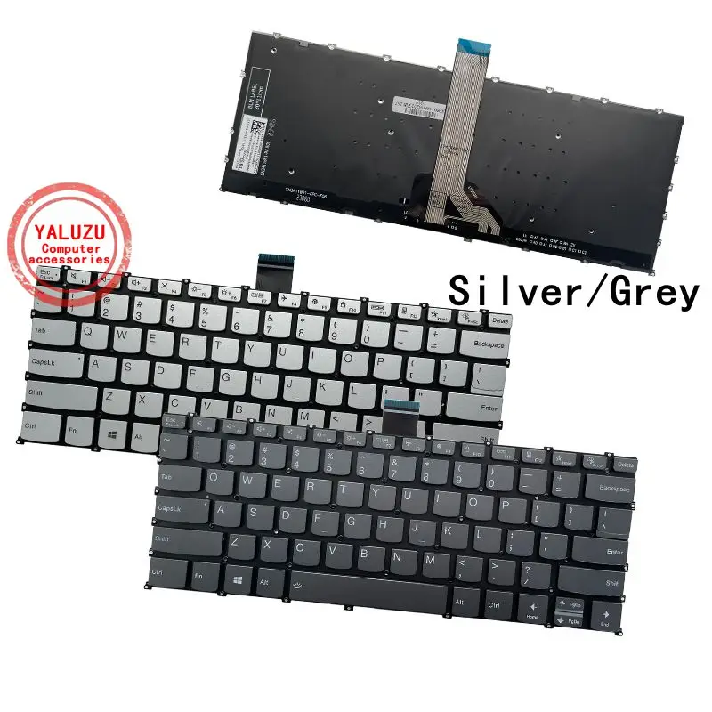 US English NEW Laptop Keyboard For Lenovo XiaoXin Air 14 IAP8/IAH8/IRP8 Pro 14 IRH8/LRL8/ARH8 Yoga Slim 7 2023 Year