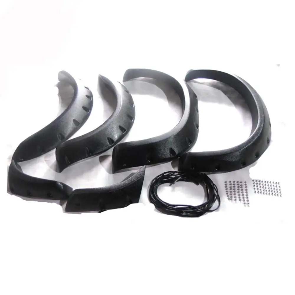 

New ABS Material Black Fender Flares For Ranger T6 Pocket Rivet Style ONDEROAD4X4 Model With Easy Installation