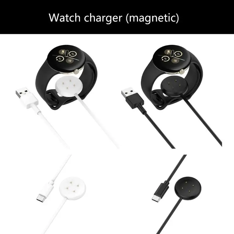 Type C Charging Cable Power Adapter with Attachment for Google Pixel Watch 3