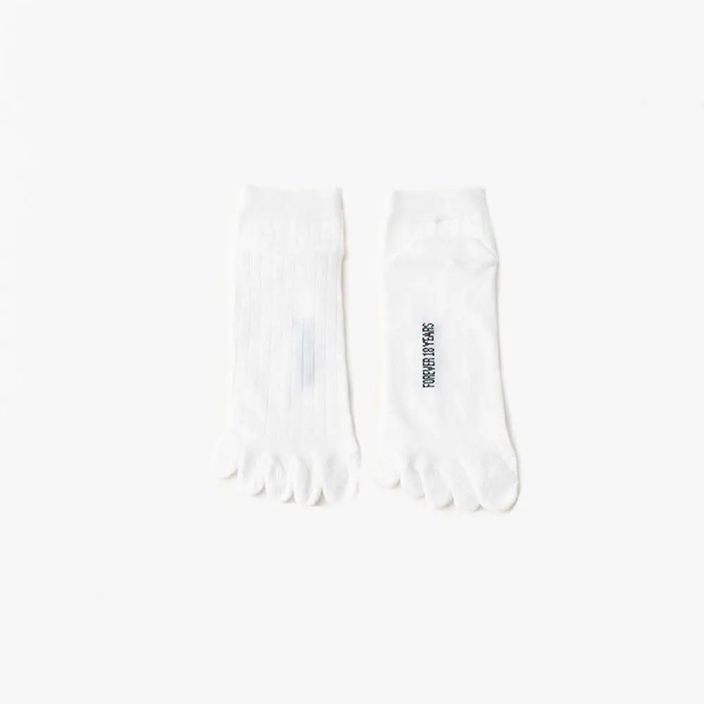 

Anti-slip Soft Short Tube Socks Women Men Sweat Absorbing Five-Finger Socks Sport Hosiery Split Toe Socks Men Socks
