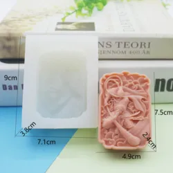 1pcs New Style Sun WuKong(zx409) Food Grade Silicone Handmade Soap Mold Crafts DIY Mould