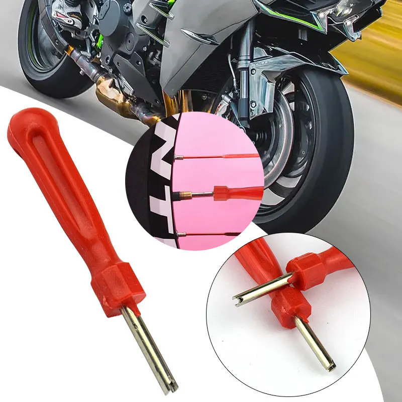 Portable Car Bike Bicycle Motorcycle Valve Core Remover Removal Tool Screwdriver Professional Tire Repair Tools