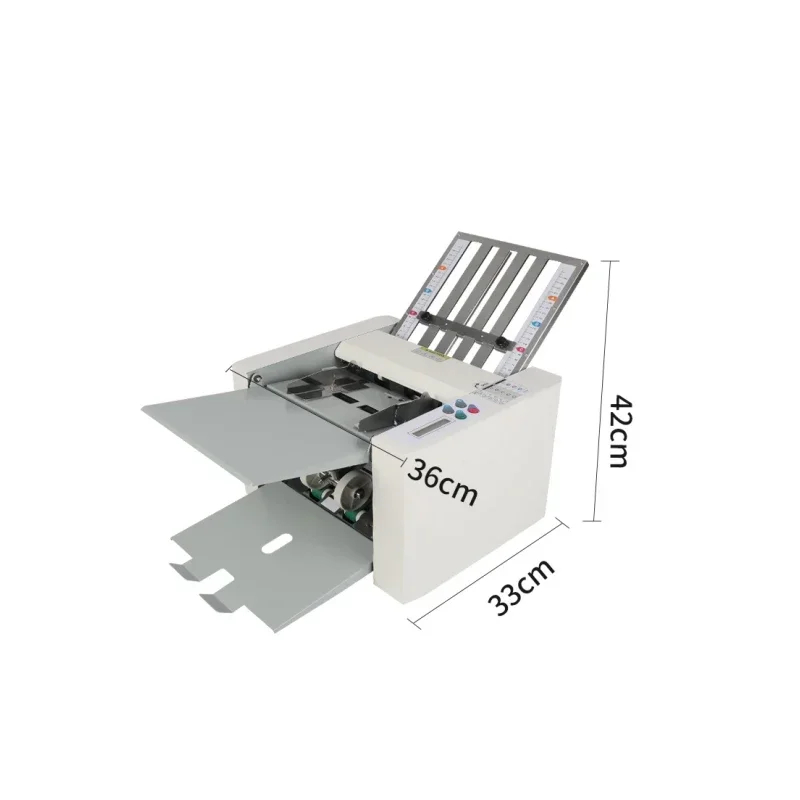 220-240V/Paper Folding machine Paper Feeding High Speed Folding Machine 4 Comb A4 Folding Machine Automaticover Coated