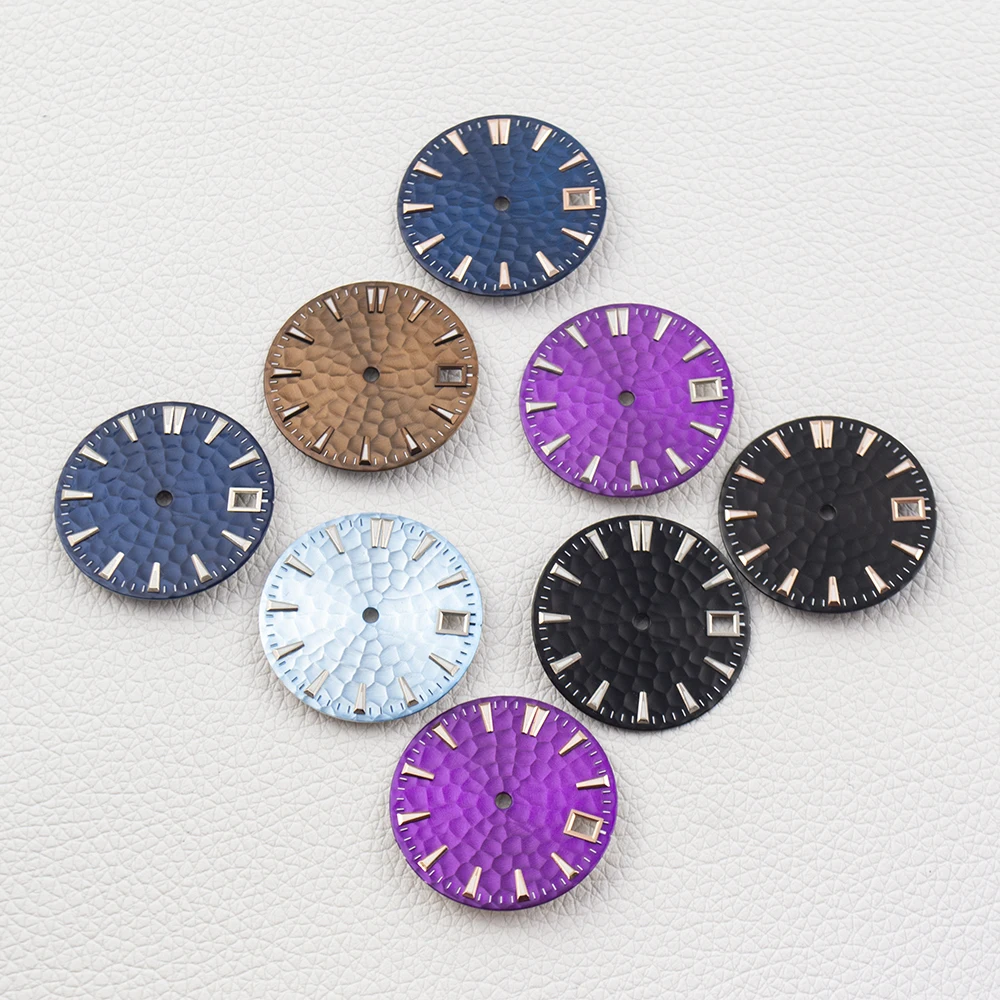 

NH35 Dial Honeycomb Watch Dial 28.5mm Watch Dial Luminous Watch Dial for NH35 NH36 Movement Dial Accessories Mod Parts