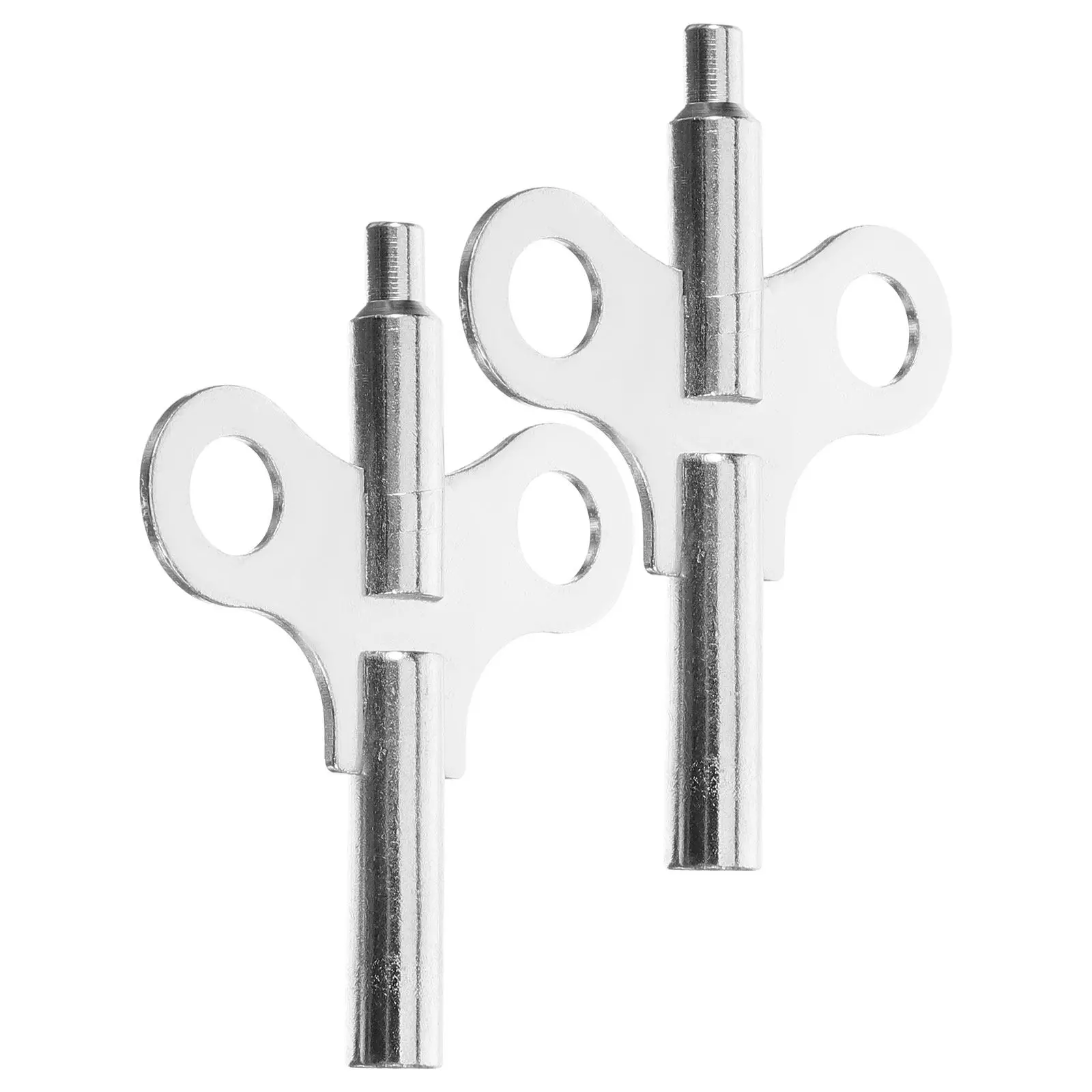 2 Pcs Clock Winding Key Replacements Tool Tools Adjustable Motor Keys for Repairing Wind-up