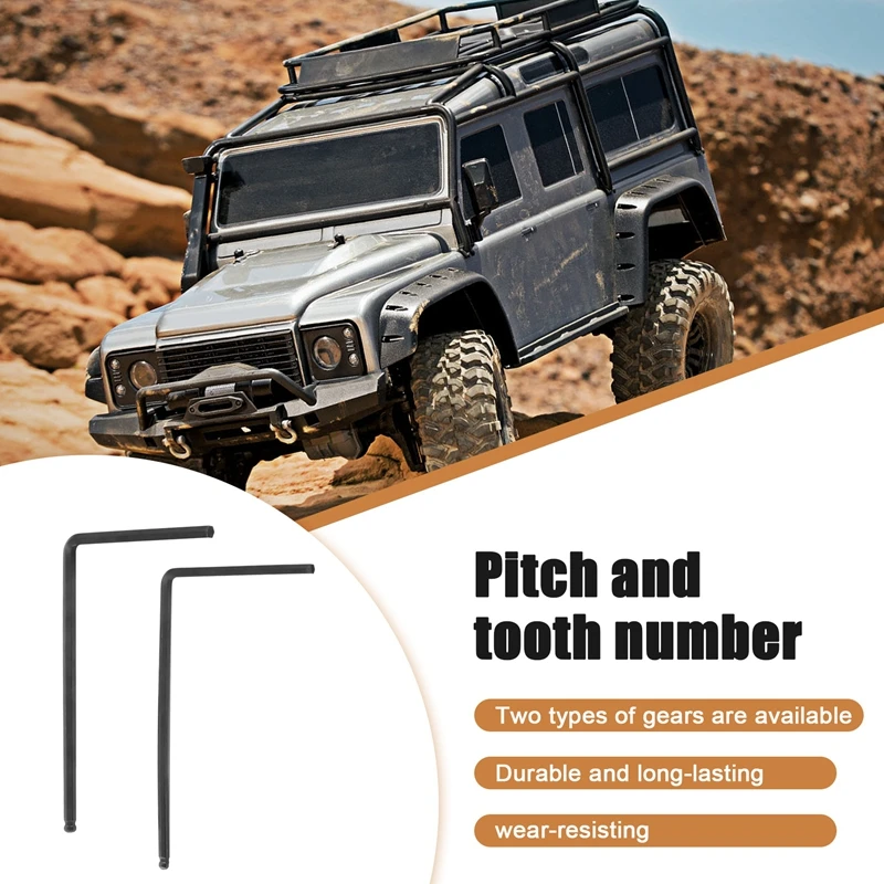 Лидер продаж, 10 шт., шестерня 32P, 5 мм, 13 т, 15 т, сталь для TRX4 RC4WD/D90 D110, осевой Scx10 90046