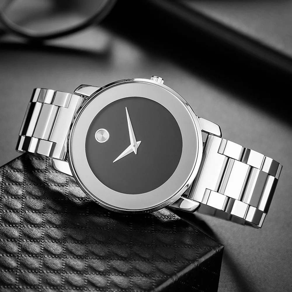 UTHAI W80 Watch For Men Brand Luxury Gold Classic Ultra Thin Male\'s Watches Clock Business Waterproof Fashion Quartz Wristwatch