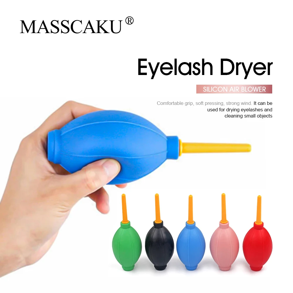 

MASSCAKU High Quality Dryer Air Balls Grafting Eyelash Blowing Balloons Manually Dry Glue Eyelash Extension Tools