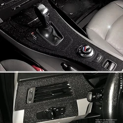 Carbon Fiber For BMW 3 Series E92 E93 coupe Car Film Interior Sticker Center Console Gear Dashboard Air Door Handle Lift Panel