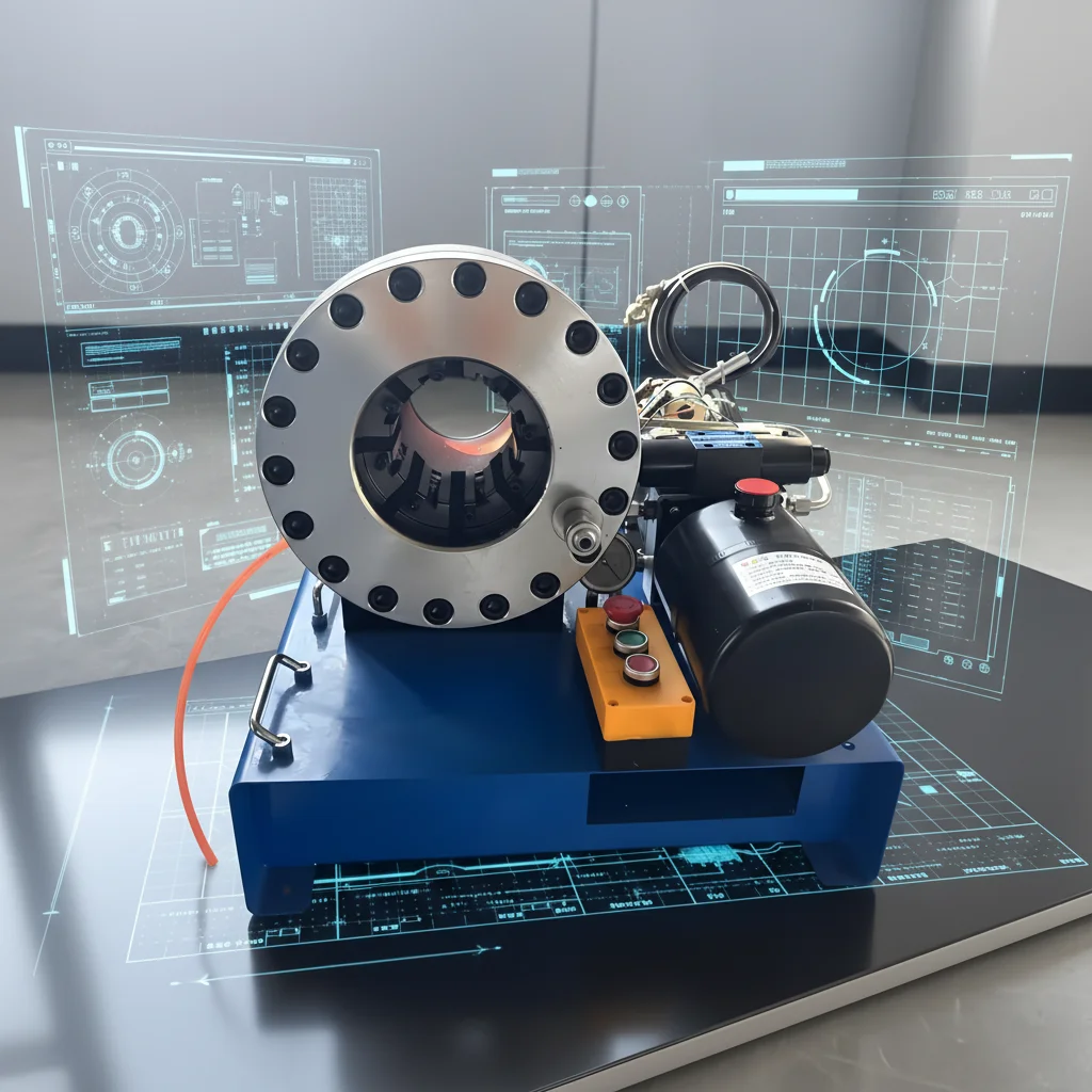

New 12V/24V Contracted Pipe Hose Crimping Machine Tube Press Lock Shrink Rubber Product Making Machinery Bearing Engine Core