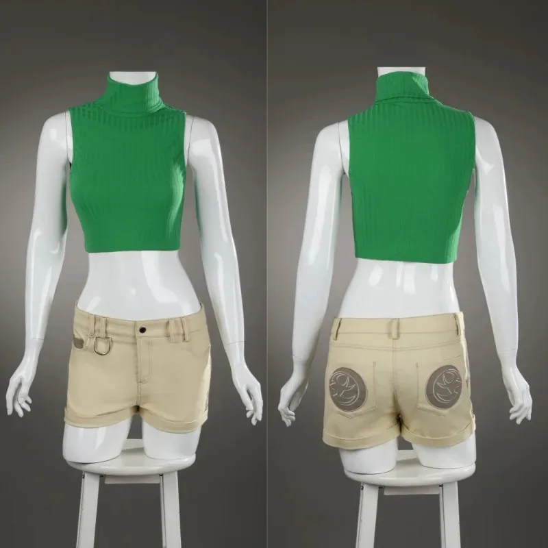 

qq34Disguise Kisaragi Косплей Костюм Женский FF 7 Yuffie Игровой Костюм Полный Комплект и Индивидуальные Предметы Продаются На Заказ S