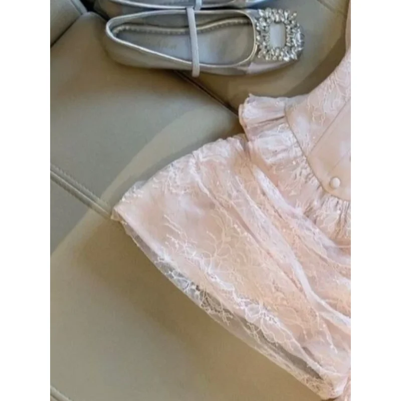 2026 Summer Sweet Pure Desire Style Party Outfit New Sexy Camisole Top + Bodycon Skirt Suit France Elegant Two Piece Set image 5