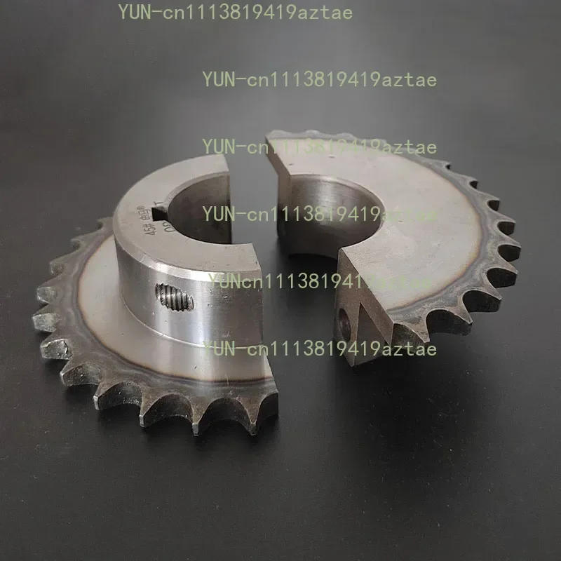 Adult kart 428 chain gear 304050 rear axle split gear 45 #steel tooth plate seat