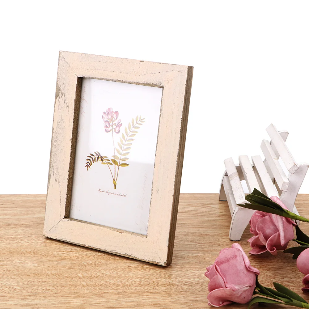 Creative Wooden Wedding Couple Pictures Frames 5 Colors Vintage Photo Frame Gift Home Decor