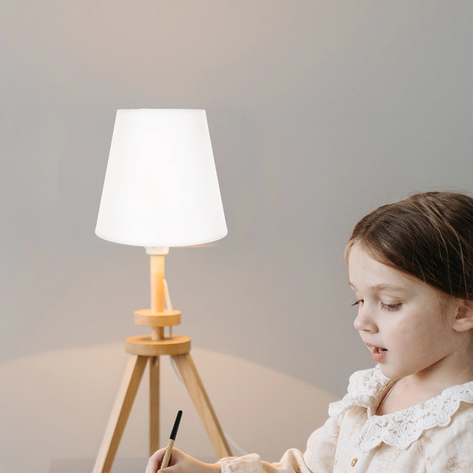 

Bedside Shade Fabric Table Lamp Cover Small Light Shades for Desk Decorative Indoor Floor Lamp Shades Bedroom Table