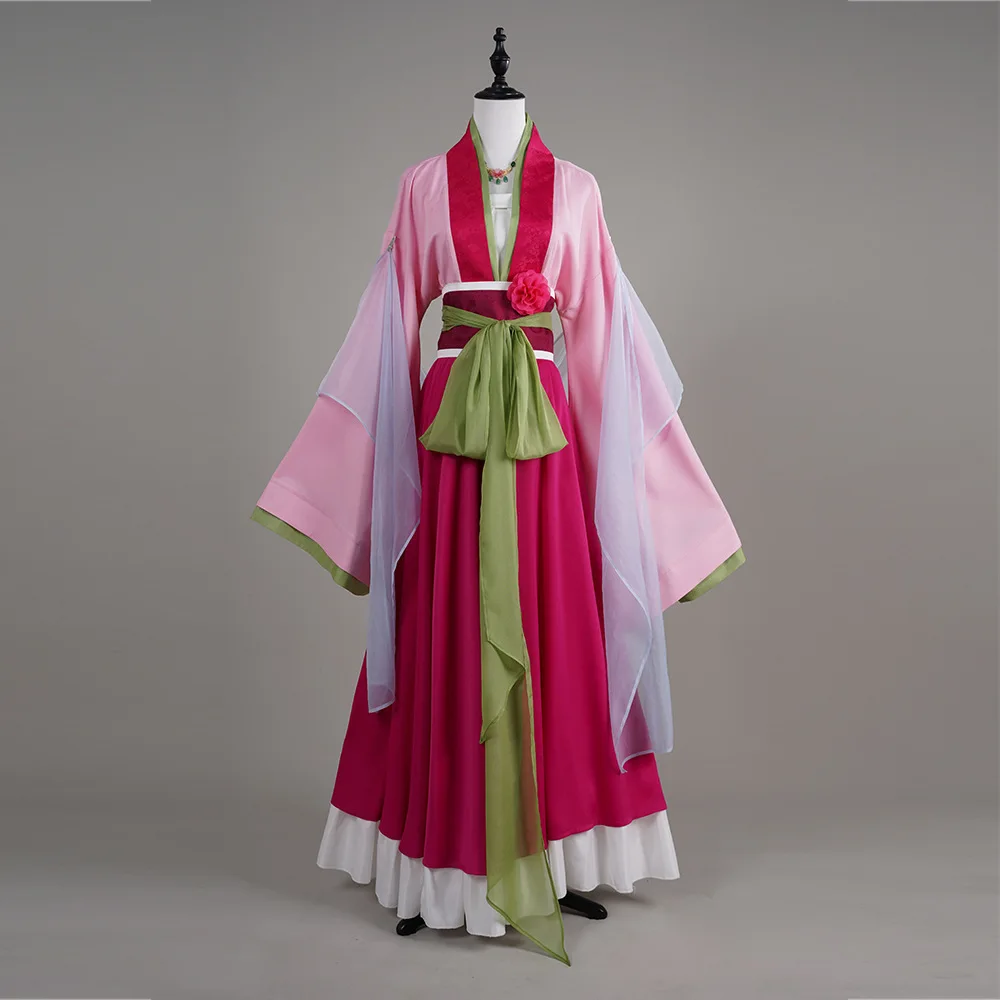 

Maomao Cosplay Costume Anime Cosplay Wig Diaries Dress Skirt Green Top Hitorigoto Halloween for Women