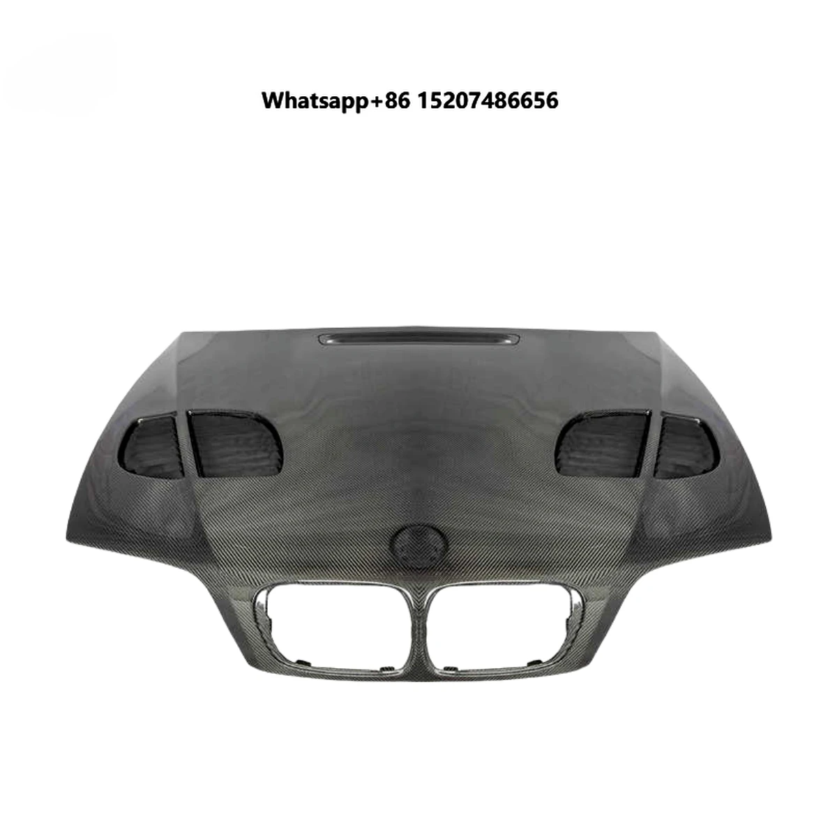 For E46 M3 Carbon Fiber Engine Cover Photo Custom  Design E46 Body Kit Engine Cover
