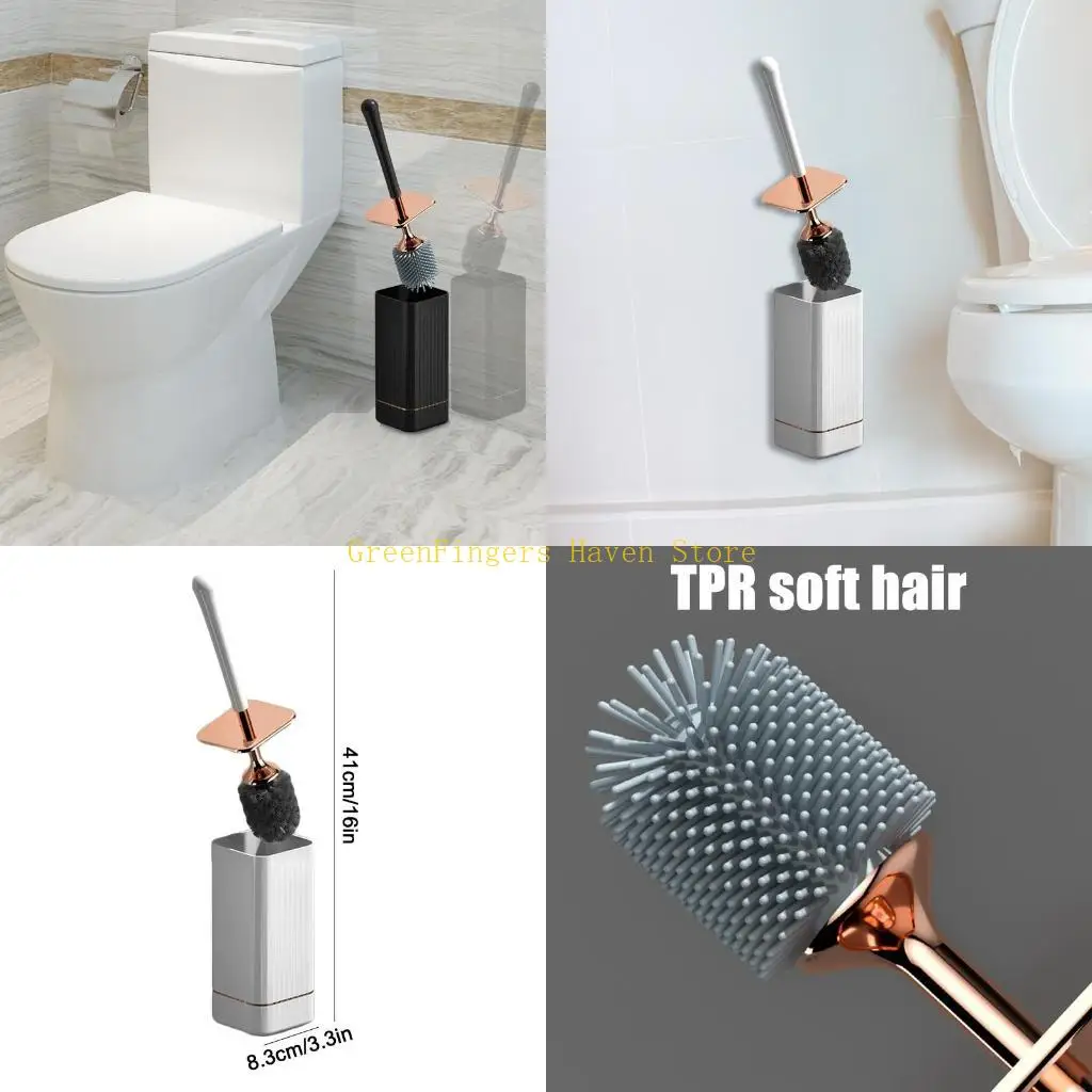 

F68D Туалетная щетка и держатель настенный крепление для туалетной чистящей кишки без уборки набор для очистки