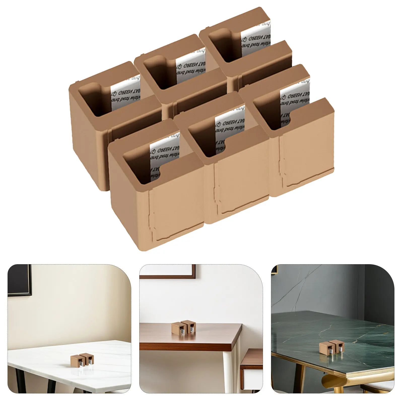 

6 шт. Защитные уголки для ручек шкафов, защита от ударов для детей, для ящиков, дверей, краев мебели, для детских комодов