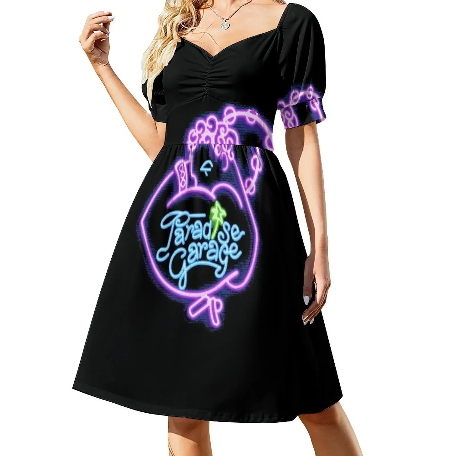 

The Paradise Garage Short-Sleeved Dress dresses for official occasions Dresses dress for woman