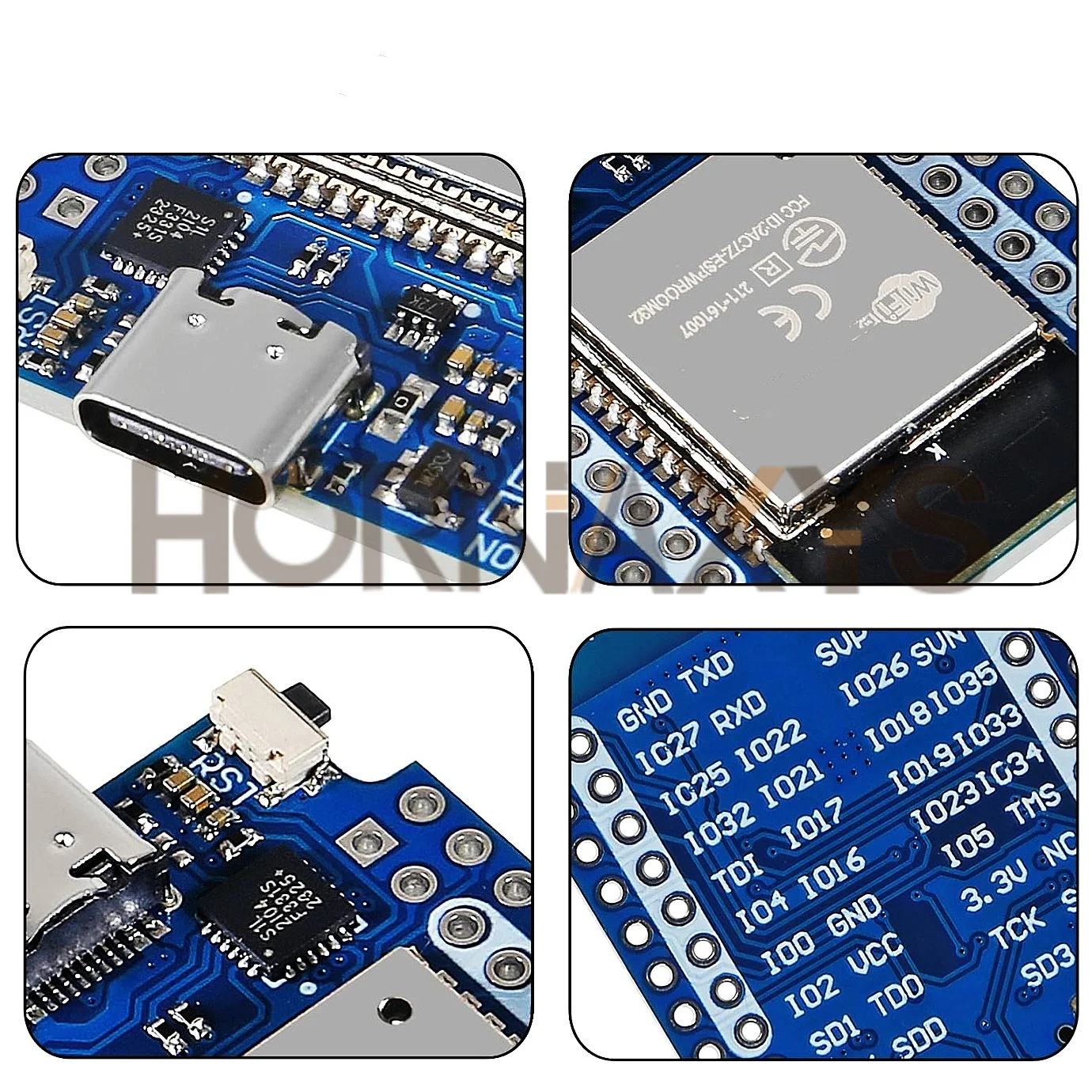 1-10PCS/ D1 Mini LIVE ESP32 ESP-32 WiFi+Bluetooth Internet of Things Development Board based ESP8266 Fully Functional TYPE-C