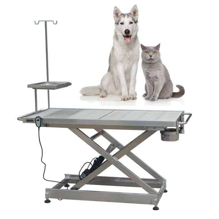 Veterinary Instruments Surgical Table Stainless Steel Vet Pet Operation Table For Animal Hospital