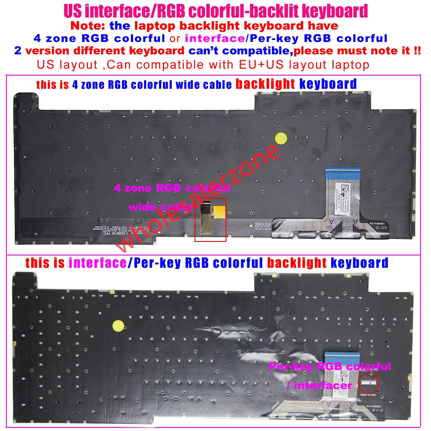 New US without-palmrest Keyboard For ASUS ROG G17 G713 G713I G713QM,G713QR G713RC G713RM,G713PI G713PV series laptop
