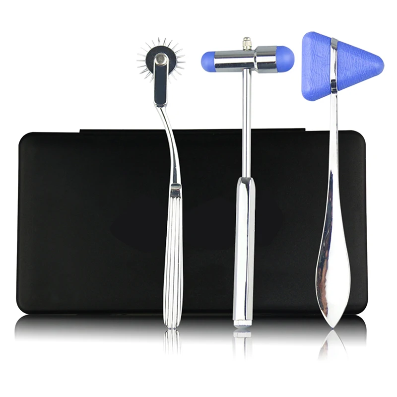 

1/2/3 Pcs Neurological Massager Hammer Multifunctional Percussor Diagnostic Reflex Percussion Hammer Set Reflex Hammer Set