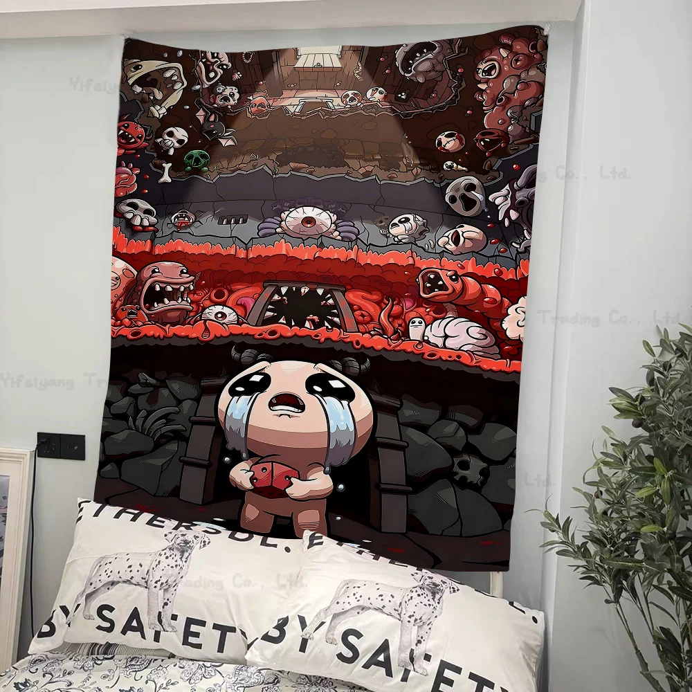 

Game Binding Of Isaac Cartoon Tapestry Bohemian Wall Tapestries Mandala Wall Hanging Sheets