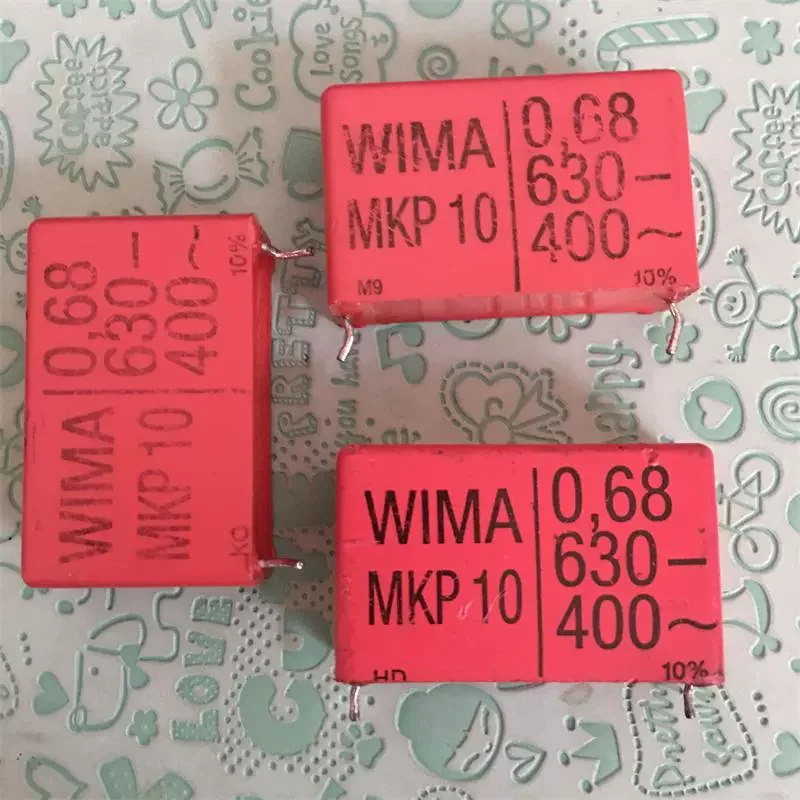 

10-100 шт. Weima MKP10 серии 0,68 мкФ 630 В 400 В переменного тока, соединительный тонкопленочный конденсатор из Германии