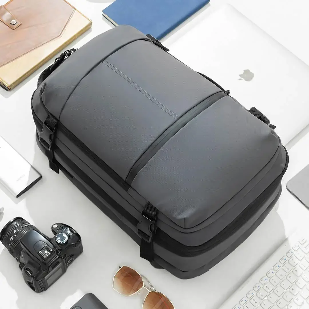 جديد Xiaomi TANJIEZHE 30L رجل حقيبة ظهر للسفر القماش الخشن على ظهره السفر الأمتعة حقيبة سفر حقيبة لابتوب USB حقائب الظهر مقاوم للماء