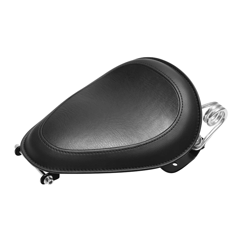 Motorcycle Black Front Driver Rider Seat For Harley Dyna Fat Bob FXDF Low Rider Street Bob Super Glide Custom Wide Glide 2007-17